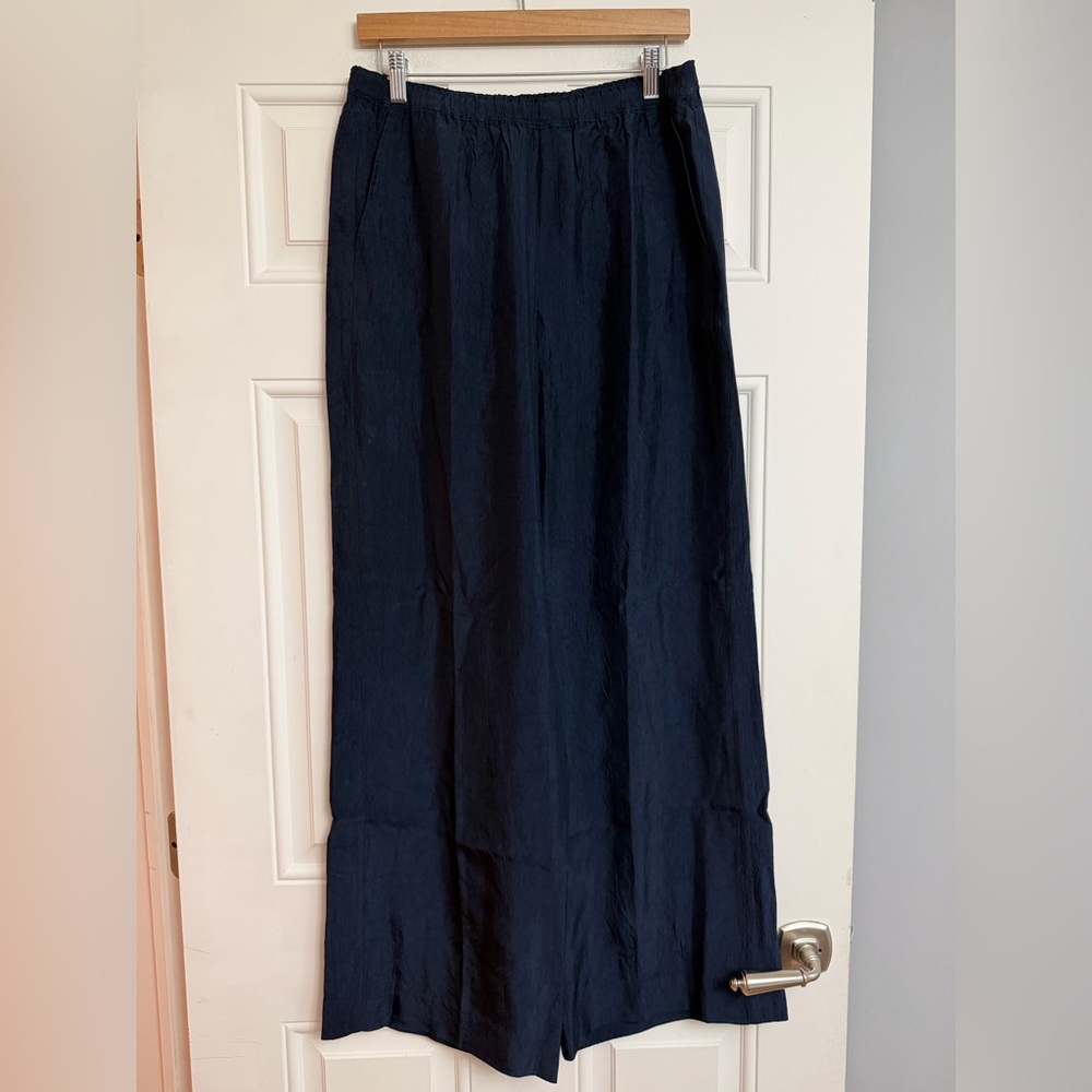 J. Crew Navy Wide-Leg Pants - Picture 6 of 11